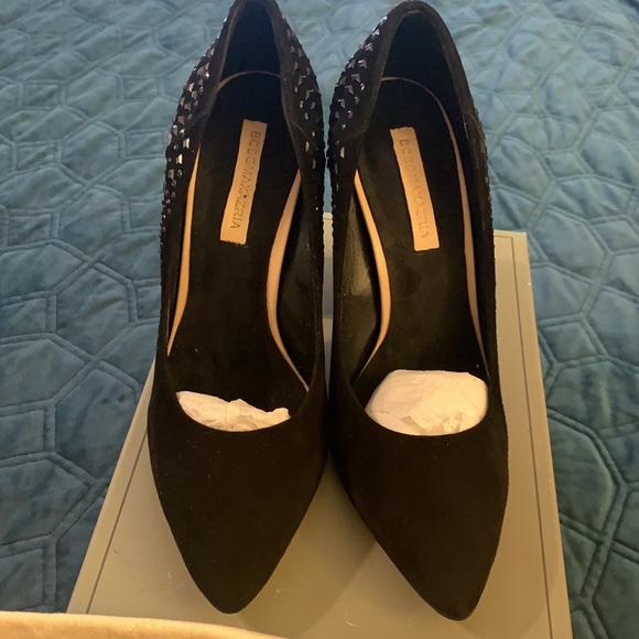 BCBG MAXAZARIA STUDDED block heel pumps - Picture 6 of 7